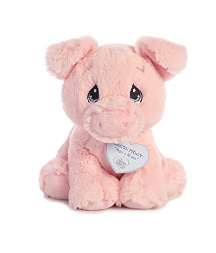 0092943157033 - BACON PIGGY 8 INCH - BABY STUFFED ANIMAL BY PRECIOUS MOMENTS