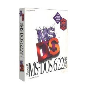 0093007252718 - MICROSOFT MS-DOS 6.22 OPERATING SYSTEM UPGRADE