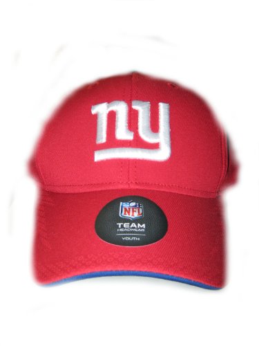 0009311710172 - NEW YORK GIANTS RED NFL YOUTH FITMAX HAT - CAP