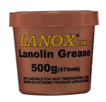 9317550001045 - MX4 LANOX LANOLIN GREASE - 500G TUB