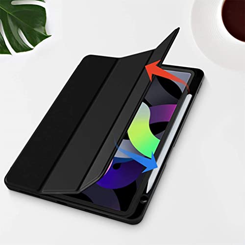 9326663705740 - 10.9 INCH TABLET CASE WITH PEN HOLDER COVER FOR IPAD AIR 4/5 (2020/2022) IPAD 2ND GEN PENCIL CHARGING TRI-FOLD STAND SUPPORTS