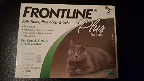 9327073001682 - FRONTLINE PLUS FOR CATS 3 PACK