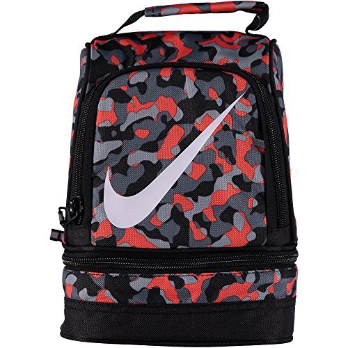 0009328121312 - NIKE DOME LUNCH TOTE - TOTAL ORANGE/COOL GREY