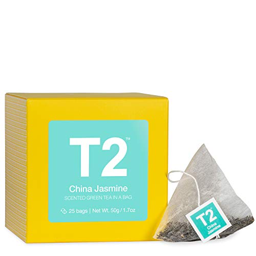 9330462053353 - T2 TEA CHINA JASMINE GREEN TEA, 25 TEABAGS IN BOX, GREEN TEA WITH FRAGRANT JASMINE