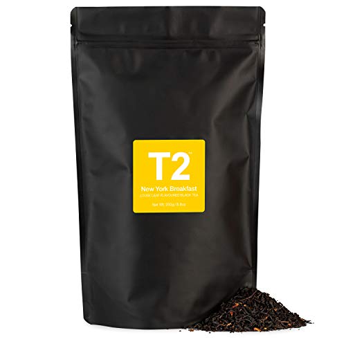 9330462099702 - T2 TEA NEW YORK BREAKFAST BLACK TEA, LOOSE LEAF BLACK TEA IN RESEALABLE BAG, 8.8OZ (250 G), 8OZ