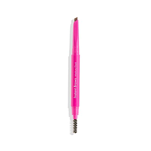 9331880006846 - MODELCO INSTANT BROWS RETRACTABLE PENCIL - SHAPE AND GROOM WITH EASE - FULL, BEAUTIFUL BROWS - SMOOTH WAX HOLD - INNOVATIVE SLANTED TIP FOR EASY APPLICATION - CRUELTY FREE - MEDIUM DARK - 0.01 OZ