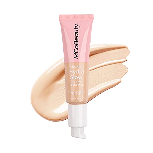 9331880012908 - MCOBEAUTY - MIRACLE HYDRO-GLOW OIL-FREE FOUNDATION - IVORY SHADE - ULTIMATE HYDRATING FACE MAKEUP WITH A MIRACLE SECOND-SKIN FINISH - 0.15 OZ.