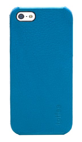 9341311001678 - TOFFEE SLIM LEATHER SHELL CASE FOR IPHONE 5/5S (BLUE)