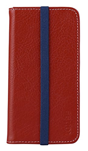 9341311002842 - TOFFEE GENUINE LEATHER FLIP WALLET CASE FOR 4.7-INCH IPHONE 6/6S | SLIM DESIGN, WALLET CARD HOLDER, MAGNETIC FLAP, GENUINE LEATHER (RED)