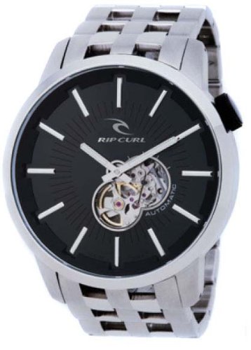 9343744054436 - RIP CURL MEN'S A2405-BLK DETROIT AUTOMATIC SSS STAINLESS STEEL FASHION WATCH