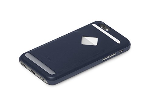 9343783001279 - BELLROY LEATHER I6 PHONE CASE - 3 CARD BLUE STEEL