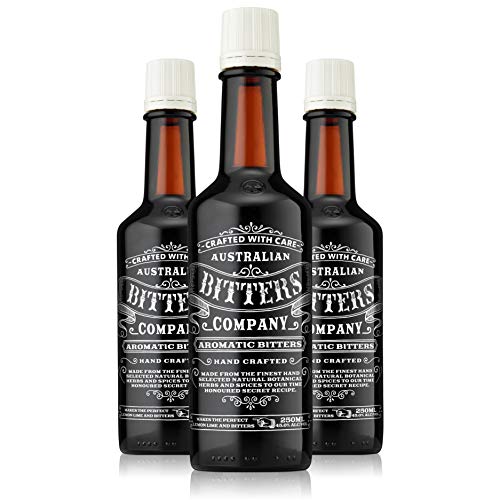 9347329000184 - AUSTRALIAN BITTERS COMPANY CLASSIC AROMATIC BITTERS 250ML BOTTLE 12-PACK, QUALITY COCKTAIL AND BARTENDING HERBAL MIXER, 12 BOTTLES