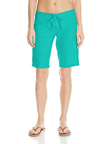 9348282628408 - RIP CURL WOMEN'S LOVE N SURF 11 INCH BOARDSHORT, TURQUOISE/TURQUOISE, 9