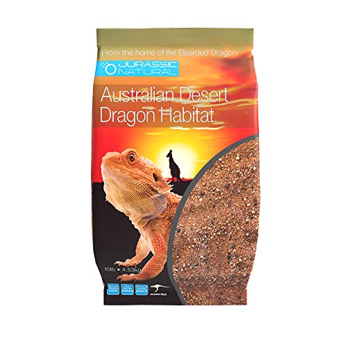 9353482006536 - JURASSIC NATURAL AUSTRALIAN DESERT DRAGON HABITAT 10LB SUBSTRATE FOR BEARDED DRAGONS AND OTHER LIZARDS