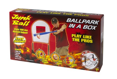 0093539009163 - LITTLE KIDS JUNK BALL BALLPARK IN A BOX