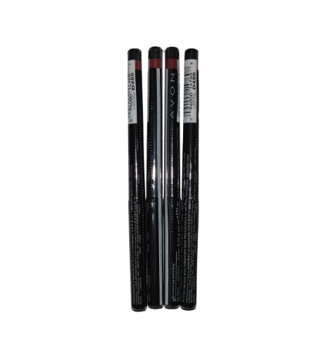 0094000147698 - LOT OF 4 AVON GLIMMERSTICKS LIP LINER ALL COLORS YOU CHOOSE (RED BRICK)