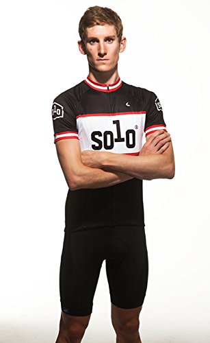 9421025972904 - SOLO CC JERSEY BLACK/RED, S