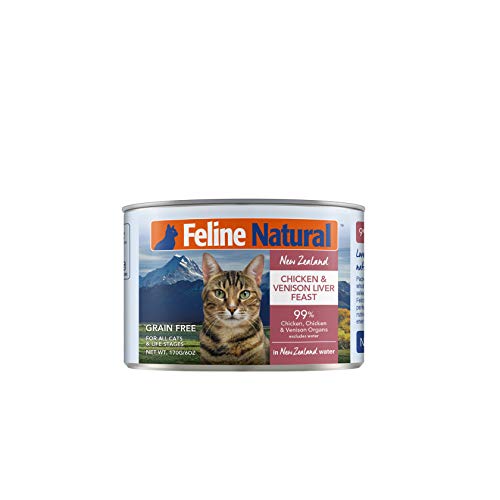 9421900779758 - K9 NATURAL CAT FOOD CHICKEN AND VENISON CAN, 170 GR