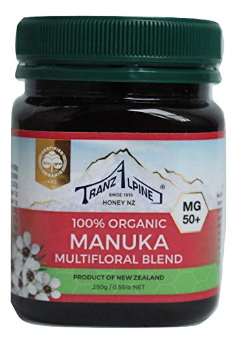 9421903616319 - TRANZALPINE ORGANIC MANUKA MULTIFLORAL HONEY BLEND MGO 50+, NO ARTIFICIAL FLAVOURS, NON GMO, 8.8 OUNCE (PACK OF 1)