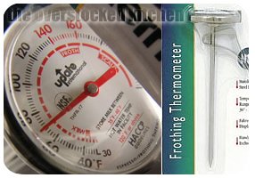 0942390000812 - UPDATE INTERNATIONAL (THFR-17) 5 1/2-LONG DIAL FROTHING THERMOMETER