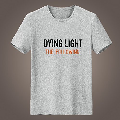 9428030584573 - GENERIC DYING LIGHT: THE FOLLOWING SHORT SLEEVE HIGH QUALITY O-NECK T SHIRT FOR MEN (GREY, XL)