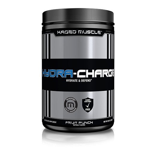 0094393450603 - KAGED MUSCLE HYDRA-CHARGE PREMIUM ELECTROLYTE HYDRATION AND WORKOUT DEFENSE POWDER, 60 SERVINGS, 282 GRAMS, FRUIT PUNCH