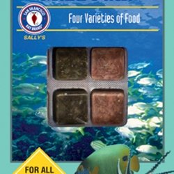 0000945880026 - SAN FRANCISCO BAY BRAND ASF88002 MULTI-PACK SALTWATER FROZEN FISH CUBES, 3.5-OUNCE