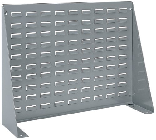 0094701194717 - AKRO-MILS 98600 LOUVERED STEEL PANEL BENCH RACK FOR MOUNTING AKROBINS, 28-INCH L BY 20-INCH H BY 8-1/2-INCH W, GREY