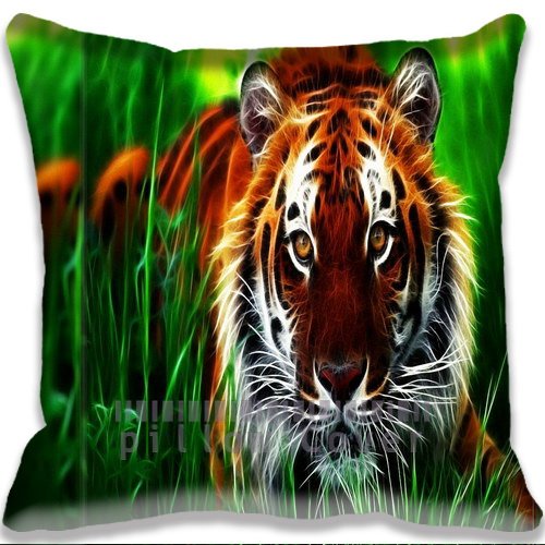 9478861566460 - TOWN COLORFUL COTTON AND POLYESTER HOME DECORATIVE THROW PILLOW COVER CUSHION CASE 18X18INCH