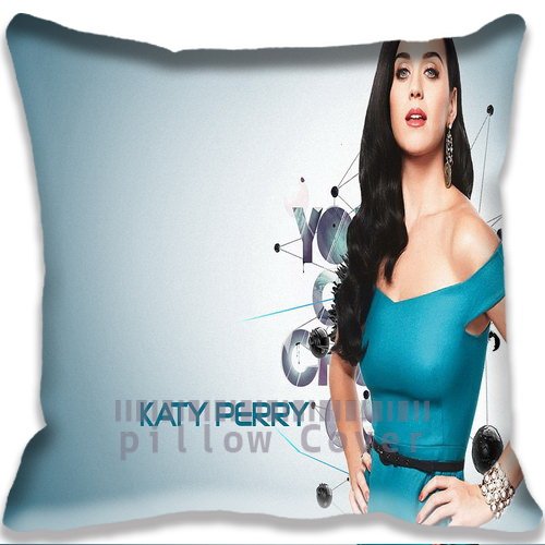 9478861569171 - BEAUTIFUL KATY PERRY COLORFUL COTTON AND POLYESTER HOME DECORATIVE THROW PILLOW COVER CUSHION CASE 18X18INCH