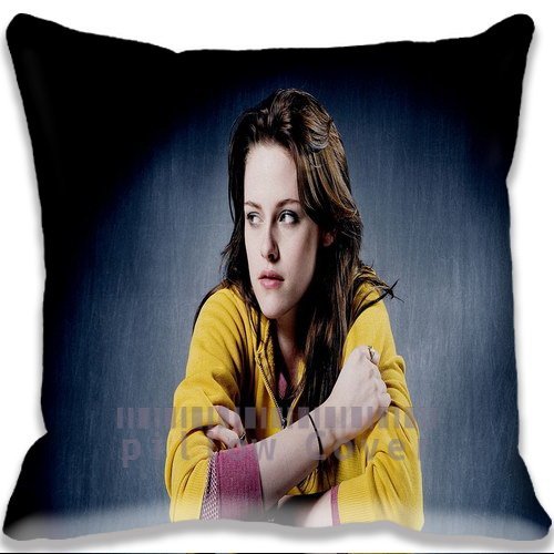 9478861569263 - BEAUTY KRISTEN STEWART COLORFUL COTTON AND POLYESTER HOME DECORATIVE THROW PILLOW COVER CUSHION CASE 18X18INCH