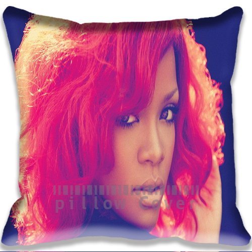9478861569270 - MORDEN STYLISH SIMPLE PILLOW COVER TWO SIDE PATTERN DESIGN PILLOWCASE CUSHION COVER ACTOR ACTRESS CELEBRITY BEAUTY RIHANNA ARTIST PILLOW SHAM