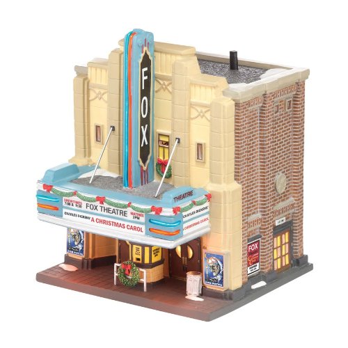0948021032870 - DEPARTMENT 56 CHRISTMAS IN THE CITY VILLAGE THE FOX THEATRE LIT HOUSE, 8.27-INCH