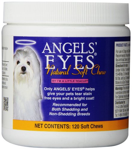 0094922305138 - ANGELS' EYES 120 COUNT NATURAL CHICKEN FORMULA SOFT CHEWS FOR DOGS