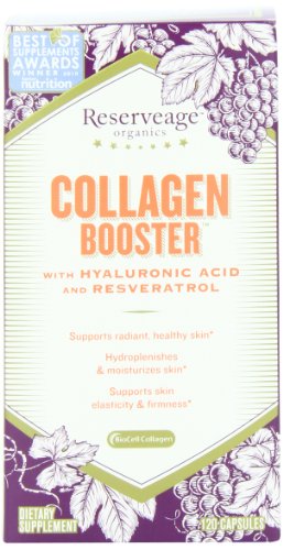0094922372192 - RESERVEAGE NUTRITION - COLLAGEN BOOSTER WITH RESVERATROL, HELPS SUPPORT RADIANT AND HEALTHY SKIN, 120 VEG CAPSULES