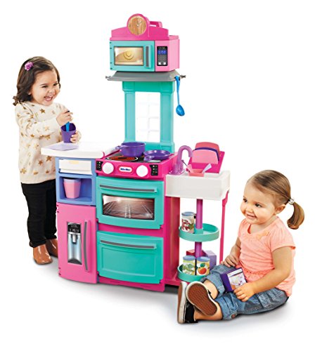 0094972318584 - LITTLE TIKES COOK 'N STORE KITCHEN PLAYSET - PINK