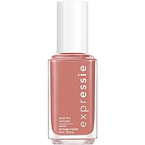 0095008047362 - ESSIE EXPRESSIE QUICK-DRY NAIL POLISH, ONE STEP COLOR AND SHINE, DUSTY PINK BROWN NAIL POLISH, CREAM FINISH, REMOTE FRIENDS, 0.33 FL. OZ.