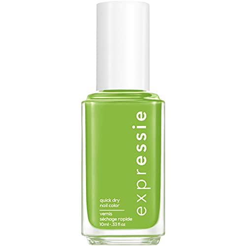 0095008047393 - ESSIE EXPRESSIE QUICK-DRY NAIL POLISH, ONE STEP COLOR AND SHINE, VIBRANT LIME GREEN NAIL POLISH WITH YELLOW UNDERTONES, CREAM FINISH, TAKE CONTROLLER, 0.33 FL. OZ.