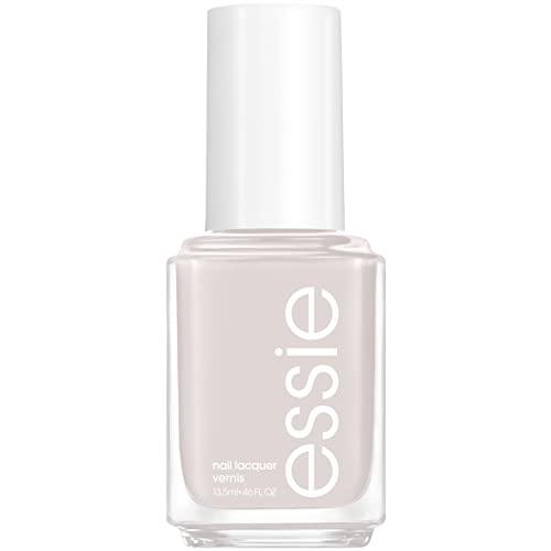 0095008054810 - ESSIE NAIL POLISH, CUT IT OUT, HANDMADE WITH LOVE COLLECTION, LIGHT GRAY NAIL COLOR, 8-FREE VEGAN, 0.46 FL OZ