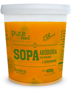 9501645215084 - SOPA ABOBORA PURE FOOD 400G