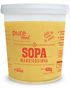 9501645215107 - SOPA MANDIOQUINHA PURE FOOD 400G