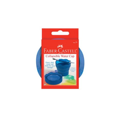 0095024753827 - FABER-CASTELL - CLIC & GO WATER CUP, BLUE - PREMIUM ART SUPPLIES FOR KIDS