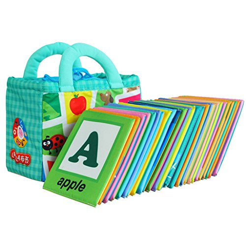 0095056929993 - KIDS CLOTH CARDS TOYS WITH LEARNING PATTERN & EDUCATION READINGS 26 PCS