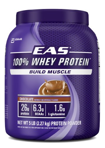 9508738058092 - EAS 100% WHEY PROTEIN POWDER, CHOCOLATE, 5LB TUB (MORE SIZES AVAILABLE)