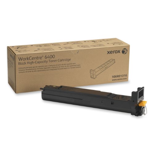 0095205740011 - GENUINE XEROX HIGH CAPACITY BLACK TONER CARTRIDGE FOR USE WITH THE XEROX WORKCENTRE 6400- PART# 106R01316
