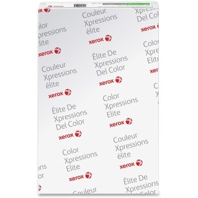0095205741254 - XEROX DIGITAL COLOR XPRESSIONS ELITE LASER PAPER, 28 LB, 11 X 17 INCHES, BLUE/WHITE, 500 SHEETS (3R11762)