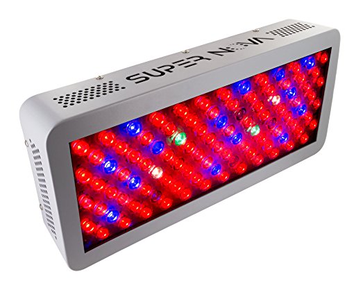 0095225275654 - PROFESSIONAL LED GROW LIGHT - SUPERNOVA SN300 FULL SPECTRUM 300W GROW LAMP - HIGHEST PAR OUTPUT GUARANTEED. BEST 12 BAND FOR INDOOR PLANT GARDEN - 5 YEAR WARRANTY