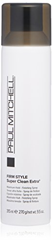 0009531125831 - PAUL MITCHELL FIRM STYLE SUPER CLEAN EXTRA FINISHING SPRAY, 9.5 OZ