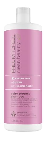0009531135946 - PAUL MITCHELL CLEAN BEAUTY COLOR PROTECT SHAMPOO, GENTLY CLEANSES, PROTECTS HAIR COLOR, FOR COLOR-TREATED HAIR, 33.8 OZ.