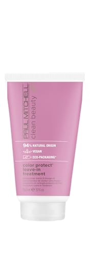 0009531135984 - PAUL MITCHELL CLEAN BEAUTY COLOR PROTECT LEAVE-IN TREATMENT, BOOSTS SHINE, KEEPS COLOR FRESH, FOR COLOR-TREATED HAIR, 5.1 OZ.